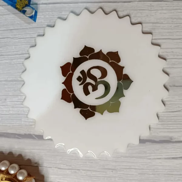 mini-om-frame-stand-vastu-white-acrylic-base