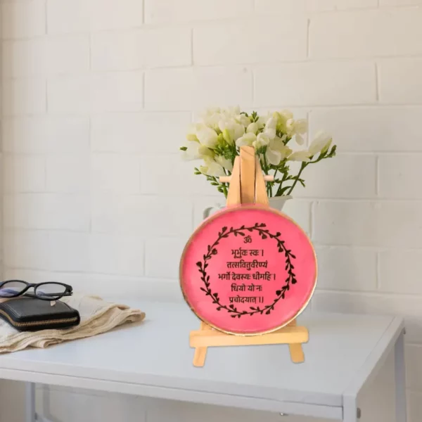 small-religious-mantra-frame-pink-marble-texture