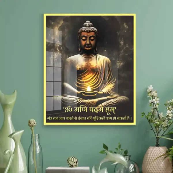 acrylic-sanskrit-mantra-buddha-art-resin-frame.