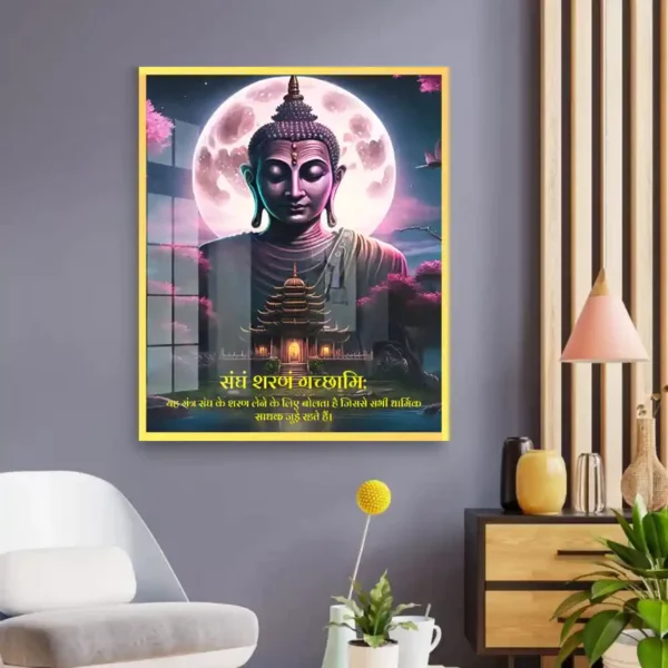 wall-photo-frame-with-buddha-mantra